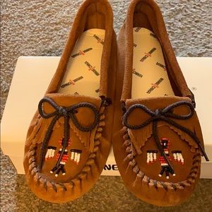 New Minnetonka moccasins